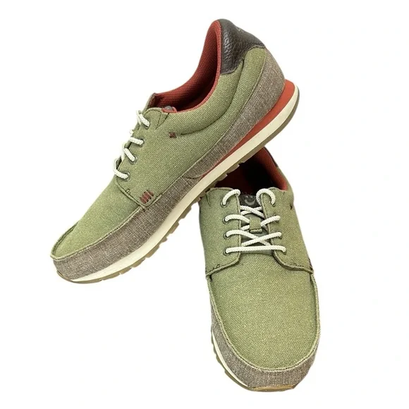 Sanuk Shoes Sanuk Olive Beer Runner Sneakers Casual U Lounge